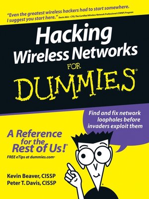 cover image of Hacking Wireless Networks For Dummies